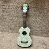 Kala Ukadelic KA-SGPAISLEY Soprano Ukulele Green