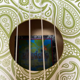Kala Ukadelic KA-SGPAISLEY Soprano Ukulele Green