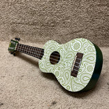 Kala Ukadelic KA-SGPAISLEY Soprano Ukulele Green