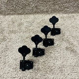 Leo Quan Badass Bass Tuning Machines Tuners Set 4-in-Line Black