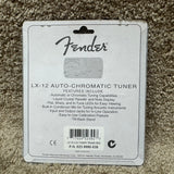 Fender LX-12 Auto-Chromatic Tuner Transparent Red