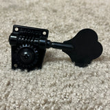 Leo Quan Badass Bass Tuning Machines Tuners Set 4-in-Line Black