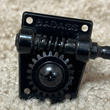 Leo Quan Badass Bass Tuning Machines Tuners Set 4-in-Line Black