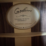 Godin Connaisseur MJ NAT RW All Solid Spruce & Rosewood w/ Case