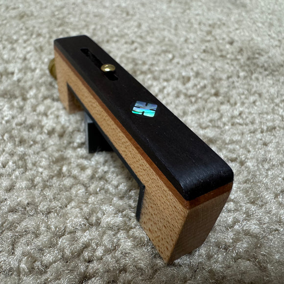 Ron Ewing Dulcimer Capo Double Overlay Pearl