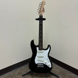 Squier Mini Strat Guitar Black 3/4