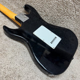 Lyon by Washburn Strat Style Black