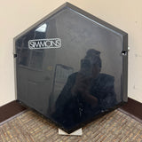 Simmons Bass Kick Drum Black 1983