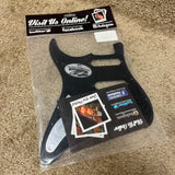 WD Custom Pickguard USA 11-Hole Strat HSS B/W/B