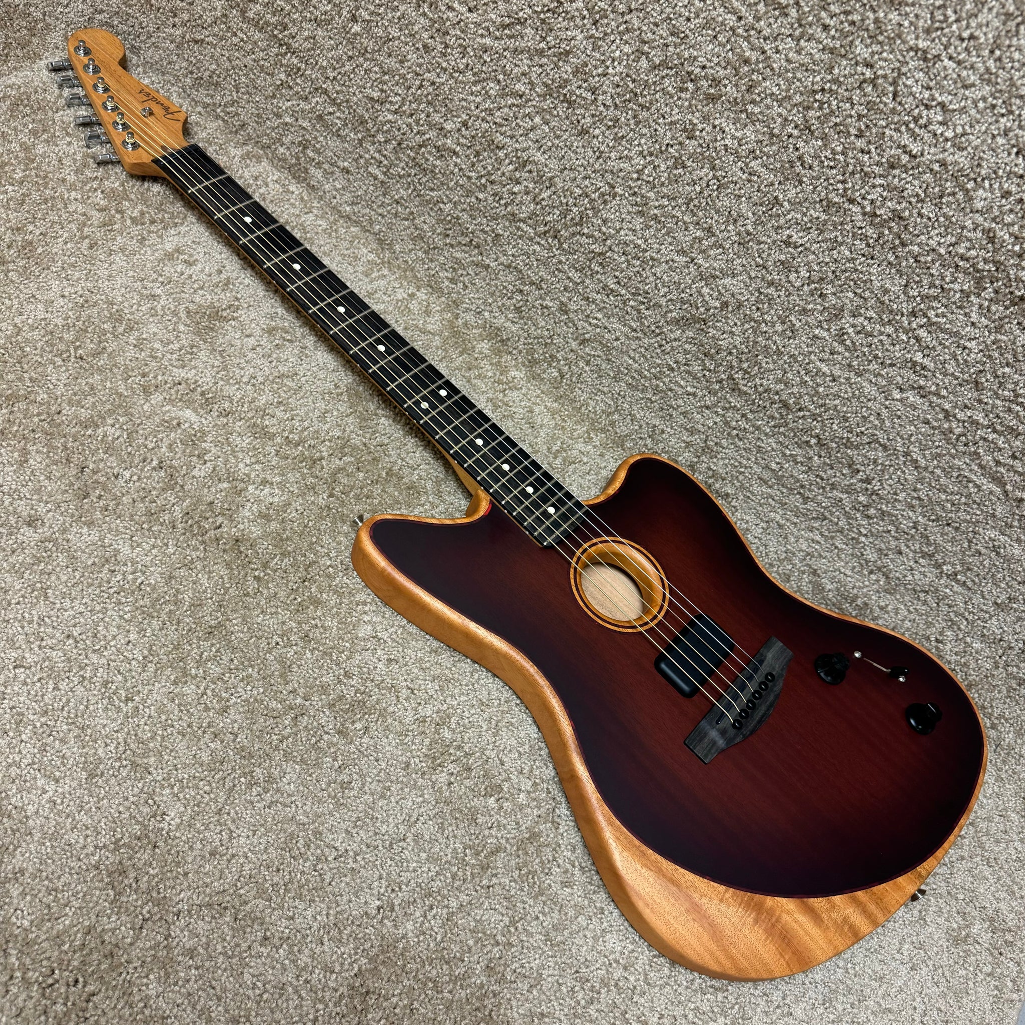 Fender American Acoustasonic Telecaster All-Mahogany
