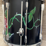 Pearl Export Floor Tom Black Wrap Long Lugs 16x16"