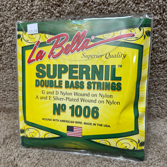 Supernil Upright Bass Strings Set 1006 Nylon