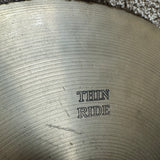 Sabian Thin Ride Pre AA Hollow Logo 18”