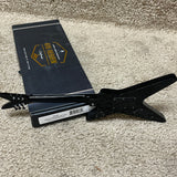 Axe Heaven DD-001 Dimebag Darrell Pantera Dean Lightning Bolt Mini Guitar w/ Stand