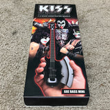 Axe Heaven Kiss Gene Simmons Mini Axe Bass w/ Stand