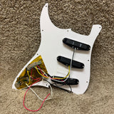 Strat Style SSS Loaded Pickguard