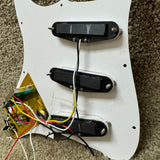 Strat Style SSS Loaded Pickguard