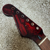 Squier MIM Neck 1998 Left-Handed Red Refin