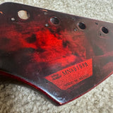 Squier MIM Neck 1998 Left-Handed Red Refin