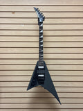 Jackson JS32 Rhoads Satin Gray Left-Handed w/ SKB V Case