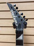 Jackson JS32 Rhoads Satin Gray Left-Handed w/ SKB V Case