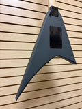 Jackson JS32 Rhoads Satin Gray Left-Handed w/ SKB V Case