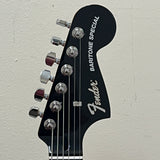 Fender Limited Edition Player Fusion Jaguar Baritone Special Black w/ Gig Bag