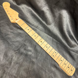 WD Fender Licensed Strat Neck Maple Fingerboard 21 Frets Routed for FR Locking Nut