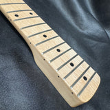 WD Fender Licensed Strat Neck Maple Fingerboard 21 Frets Routed for FR Locking Nut
