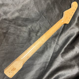 WD Fender Licensed Strat Neck Maple Fingerboard 21 Frets Routed for FR Locking Nut