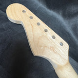 WD Fender Licensed Strat Neck Maple Fingerboard 21 Frets Routed for FR Locking Nut