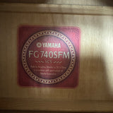 Yamaha FG740SFM Cherry Burst