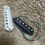 DiMarzio DP117WU HS-3 Dual Coil Noise Canceling Single Coil White