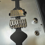Schecter Diamond Series MGK Machine Gun Kelly Razor Blade Metallic Silver w/ HSC