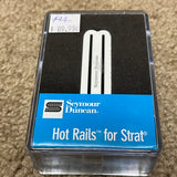 Seymour Duncan SHR-1b Hot Rails Strat White Bridge