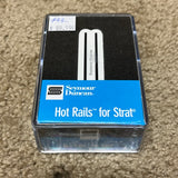 Seymour Duncan SHR-1b Hot Rails Strat White Bridge