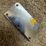 Strat Style Hard Tail Bridge Kit Chrome