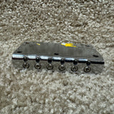 Strat Style Hard Tail Bridge Kit Chrome