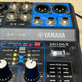 Yamaha MG06X Mixer W/Effects 6 Channels