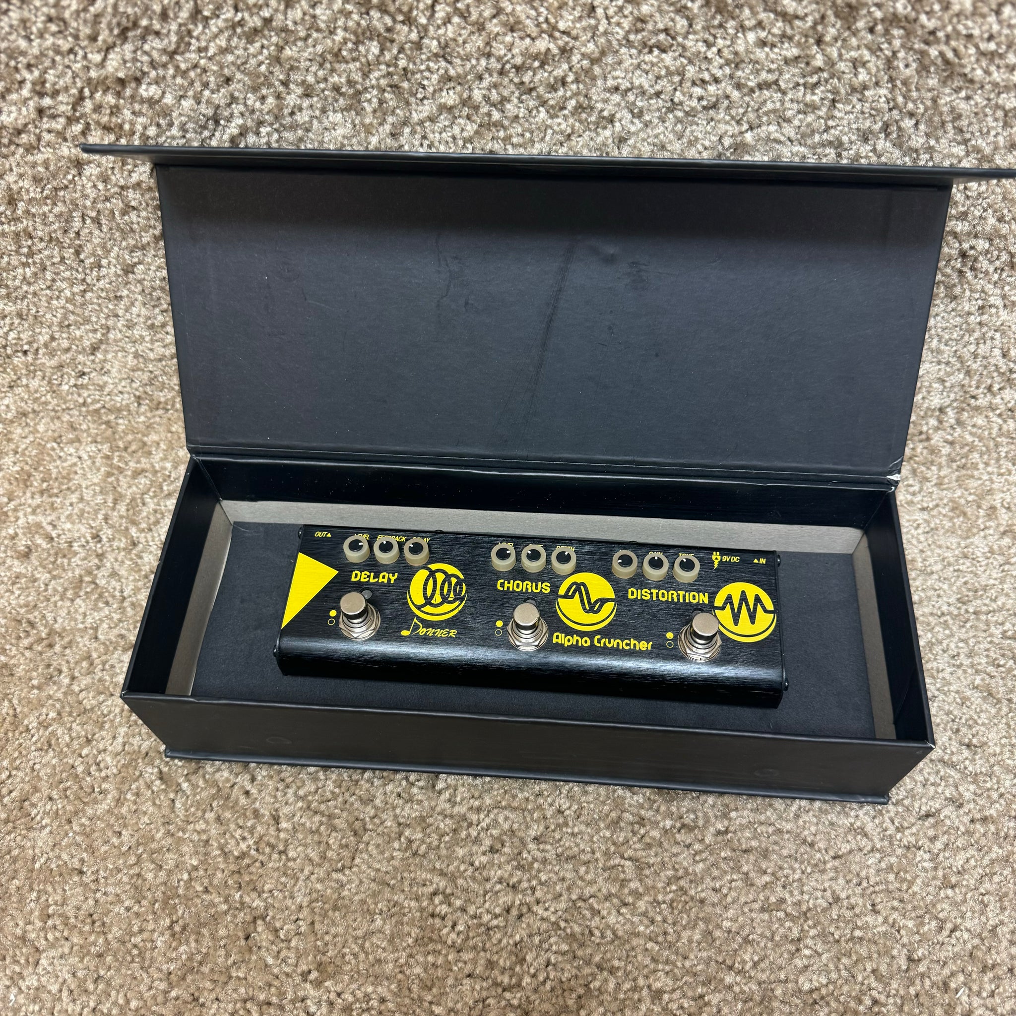Donner Alpha Cruncher Multi Effects Pedal – Mountain Music