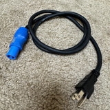 IEC Power to Speakon Cable C
