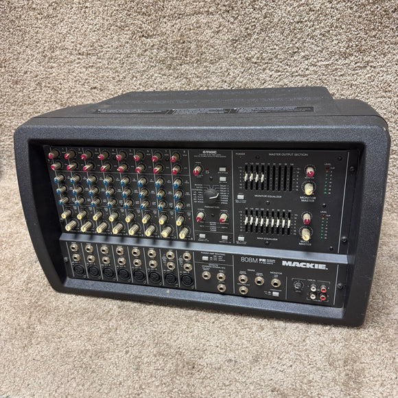 Mackie 808M Powered 8 Channel Mixer PA Head