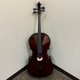 Palatino VC450 4/4 All Solid Cello Outfit With Bag Bow Rosin