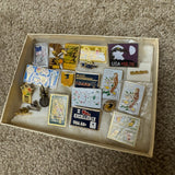 Postal & Olympic Enamel Pins Lot of 21