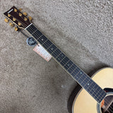 Yamaha LL16-ARE Natural Acoustic Electric All Solid W/ Soft Case