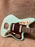 Fender Squier Classic Vibe 70s Jaguar Electric Guitar Surf Green