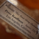 Peter Kauffman 4/4 Violin w/ Case & Bow