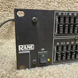 Rane ME-60 Dual Channel 30 Band Graphic Equalizer