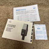 AKG C414 B-ULS Large Diaphragm Condenser W/ Shockmount & Case