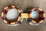 Gen Striped Bongos Pair